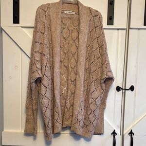 Maurice’s Plus Size 2 Open-Knit Cardigan/Sweater